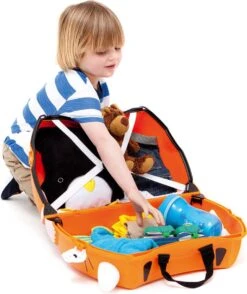 Trunki Ride-On Handbagage Koffer 46 Cm - Lieverheersbeestje Harley -Trolley Winkel 1007x1200 21