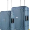 CarryOn Steward Kofferset - 2-delige TSA Trolleyset Met Kliksloten - Dubbele Wielen - Blauw -Trolley Winkel 1011x1200