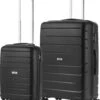 TravelZ Big Bars Kofferset - Trolleyset TSA 2-delig - Handbagage En Groot - Zwart 1 TravelZ Big Bars Kofferset - Trolleyset TSA 2-delig - Handbagage En Groot - Zwart -Trolley Winkel 1015x1200 2