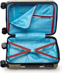 Tesla PC - Handbagage Koffer - 55x35x20 Cm - 4 Wielen - Goud -Trolley Winkel 1020x1200 4