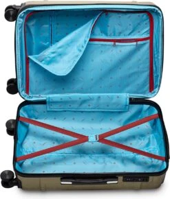 Tesla PC - Reiskoffer - 65 Cm - 4 Wielen - Goud -Trolley Winkel 1022x1200