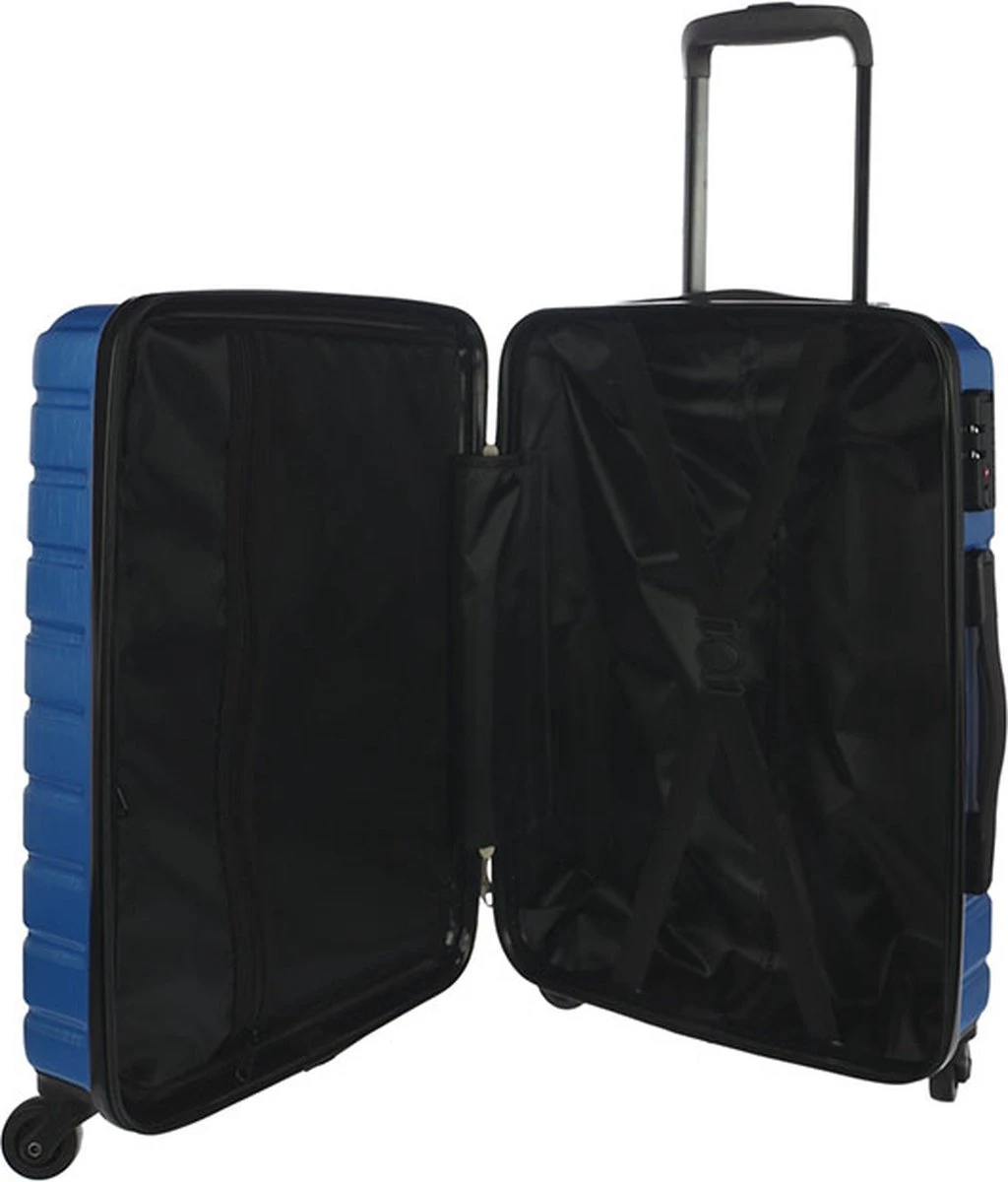 Enrico Benetti Handbagage Koffer Showkoo 52 Steel Blue 4 Enrico Benetti Handbagage Koffer Showkoo 52 Steel Blue - Afbeelding 2