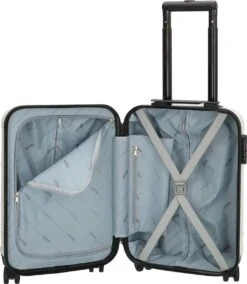 Enrico Benetti Louisville 39040 Handbagage Koffer Hardcase ABS - Wit -Trolley Winkel 1042x1200 10