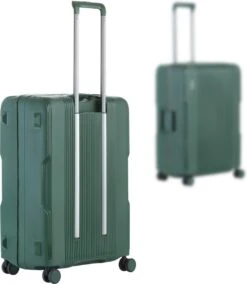 CarryOn Protector Luxe Reiskoffer - Trolley 66cm Met TSA-klikslot En OKOBAN - Ultrasterk - Groen -Trolley Winkel 1045x1200 1
