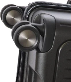 March Ready To Go Medium Spinner 66 Black -Trolley Winkel 1048x1200