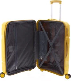 Gladiator Boxing Middelgrote Koffer Expandable 67 Cm 70/80 Liter TSA Slot - Kurkumageel 19 Gladiator Boxing Middelgrote Koffer Expandable 67 Cm 70/80 Liter TSA Slot - Kurkumageel -Trolley Winkel 1055x1200