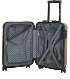Enrico Benetti Louisville 39040 Driedelige Kofferset Hardcase ABS - Champagne -Trolley Winkel 1067x1200 4