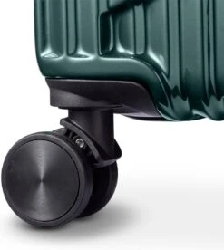 Tesla PC - Handbagage Koffer - 55x35x20 Cm - 4 Wielen - Groen -Trolley Winkel 1073x1200 11