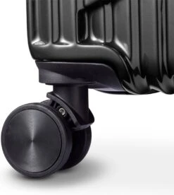 Tesla PC - Reiskoffer - 65 Cm - 4 Wielen - Zwart -Trolley Winkel 1073x1200 6