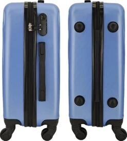 SB Travelbags Bagage Koffer 75cm 4 Wielen Trolley - Blauw -Trolley Winkel 1076x1200