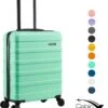CabinMax Koffer - Handbagage 40L - Harde Reiskoffer - 55x40x20cm - Mint Groen