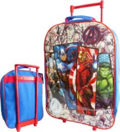 The AVENGERS Trolley Koffer Hulk Thor Iron Man Captain America -Trolley Winkel 1086x1200 3