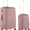 CarryOn Skyhopper Kofferset – TSA Handbagage + Reiskoffer 78cm – Dubbele Wielen - Old Pink -Trolley Winkel 1088x1200 3