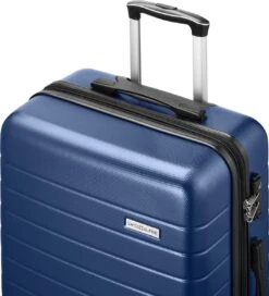 Swiss Alpine 2.0 - Reiskoffer - 67 Cm - 4 Wielen - Blauw -Trolley Winkel 1090x1200