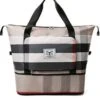 Handbagage Reistas - Multifunctionele - Reistas Voor Op Koffer - Opvouwbaar - Beige Roze -Trolley Winkel 1090x1200 3