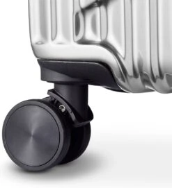 Tesla PC - Handbagage Koffer - 55x35x20 Cm - 4 Wielen - Zilver 12 Tesla PC - Handbagage Koffer - 55x35x20 Cm - 4 Wielen - Zilver -Trolley Winkel 1095x1200 7