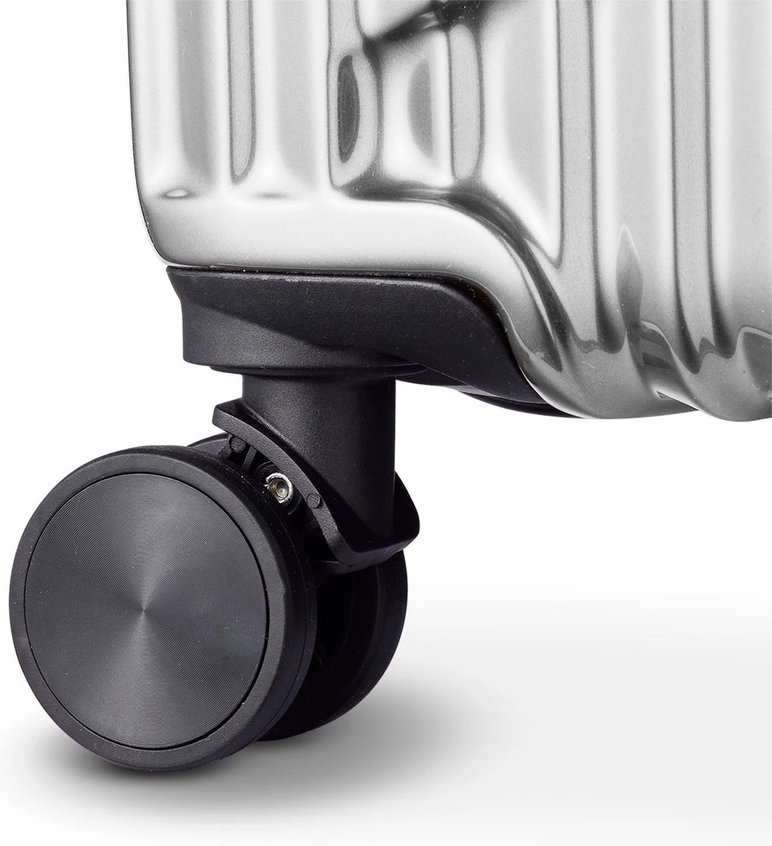 Tesla PC - Handbagage Koffer - 55x35x20 Cm - 4 Wielen - Zilver 7 Tesla PC - Handbagage Koffer - 55x35x20 Cm - 4 Wielen - Zilver - Afbeelding 5