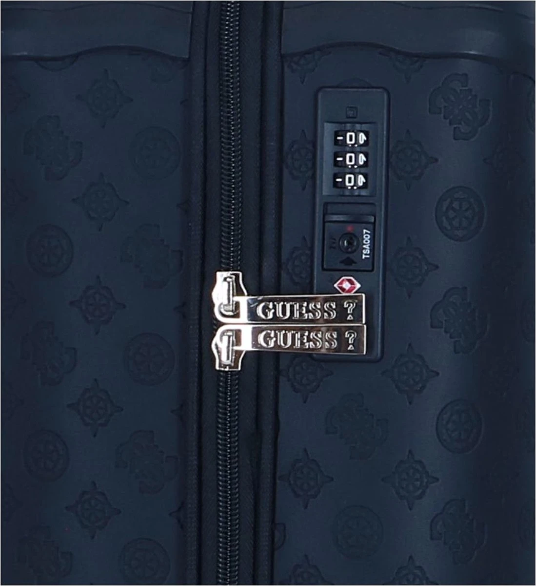 Guess Wilder 18 In 4 Dames Reiskoffer - Zwart 10 Guess Wilder 18 In 4 Dames Reiskoffer - Zwart - Afbeelding 8