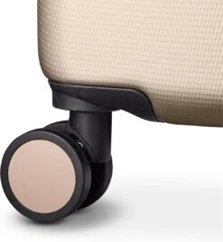 Swiss Alpine 2.0 - Reiskoffer- 77 Cm - 4 Wielen - Champagne - Goud -Trolley Winkel 1100x1200 5