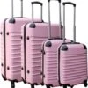 4 Delige ABS Lichtgewicht Harde Kofferset Met Cijferslot Licht Roze (228) Travelerz -Trolley Winkel 1100x1200 6