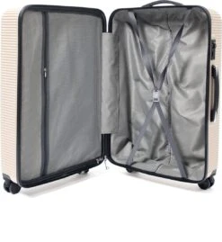 AttitudeZ Air-Z Handbagage Koffer Champagne 55cm - TSA-slot 10 AttitudeZ Air-Z Handbagage Koffer Champagne 55cm - TSA-slot -Trolley Winkel 1103x1200 6