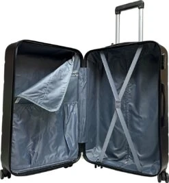 Benzi Alicante Grote Koffer 73 Cm - 90 Liter Black -Trolley Winkel 1111x1200 1
