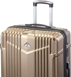 Tesla PC - Reiskoffer - 75 Cm - 4 Wielen - Goud -Trolley Winkel 1111x1200 2