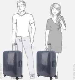 Decent Axiss Fix Koffer 68 Cm Donkerblauw -Trolley Winkel 1122x1200