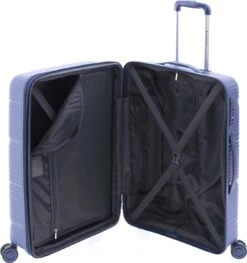 Gladiator Bionic M Spinner 65 Expandable - TSA Slot - Blauw 25 Gladiator Bionic M Spinner 65 Expandable - TSA Slot - Blauw -Trolley Winkel 1127x1200 2