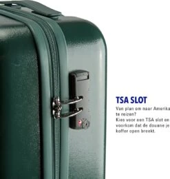 Princess Traveller Harlem - Handbaggage Koffer - Groen - S - 55cm -Trolley Winkel 1138x1200 3