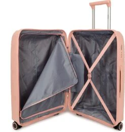 Decent EXPLORER PP Handbagage Trolley 55 Cm - 38 Liter - Pink -Trolley Winkel 1139x1200 1