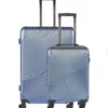 Enrico Benetti Louisville Kofferset Tweedelig - 39040-02 - Jeansblauw -Trolley Winkel 1142x1200