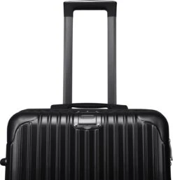 Royal Swiss - Reis Koffer - 66cm - Cijferslot- Lichtgewicht Koffer - 4 Wielen - Zwart -Trolley Winkel 1153x1200 6