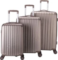 Decent Harde Koffer Tranporto 76 - Champagne 31 Decent Harde Koffer Tranporto 76 - Champagne -Trolley Winkel 1154x1200 1