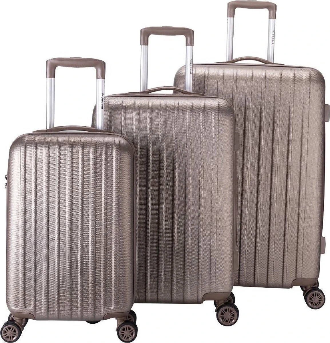 Decent Harde Koffer Tranporto 76 - Champagne 12 Decent Harde Koffer Tranporto 76 - Champagne - Afbeelding 10