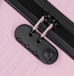 Enrico Benetti Louisville 39040 Handbagage Koffer Hardcase ABS - Roze -Trolley Winkel 1156x1200 4