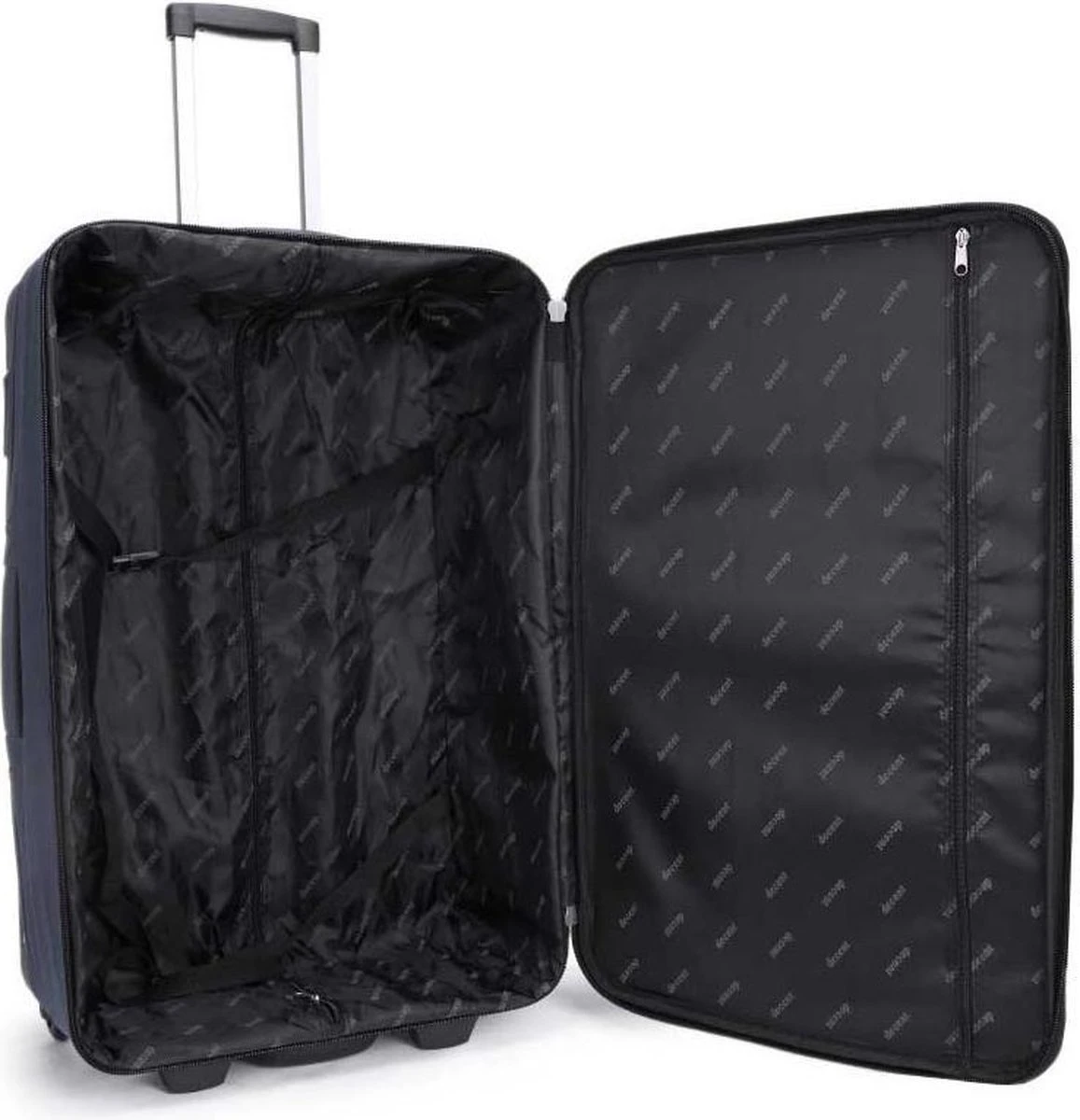 Decent Basic-Line Large Trolley 73 Cm - Donkerblauw 6 Decent Basic-Line Large Trolley 73 Cm - Donkerblauw - Afbeelding 5