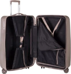 Decent Handbagage Koffer Tranporto - Formaat 55 X 35 X 20 Cm Kleur - Champagne 33 Decent Handbagage Koffer Tranporto - Formaat 55 X 35 X 20 Cm Kleur - Champagne -Trolley Winkel 1160x1200 6