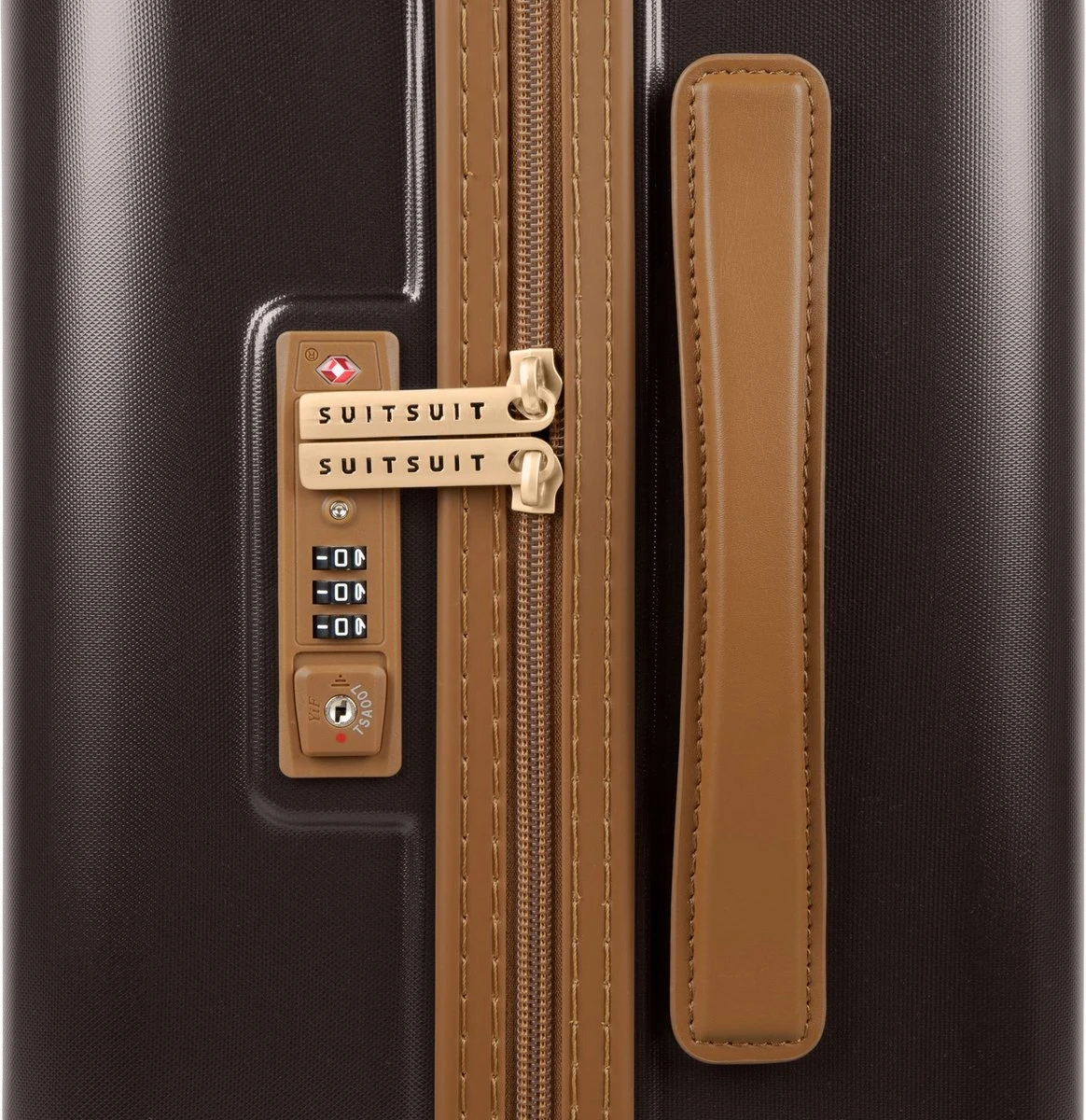 SUITSUIT - Fab Seventies Classic - Espresso Black - Reiskoffer (76 Cm) 6 SUITSUIT - Fab Seventies Classic - Espresso Black - Reiskoffer (76 Cm) - Afbeelding 4