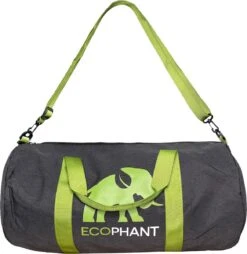 Ecophant Ronde Polyester Sporttas En Weekendtas 32 Liter - Grijs -Trolley Winkel 1167x1200 4
