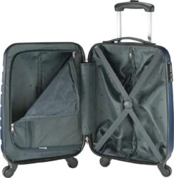 Princess Traveller Singapore Handbagage Koffer 55 Cm - Dark Blue -Trolley Winkel 1172x1200 2