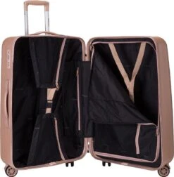 Decent Tranporto-One Handbagage Koffer 55 Cm - Zalmroze -Trolley Winkel 1176x1200 2