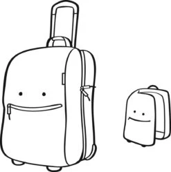 Reisenthel Trolley XS Kids Reiskoffer Kind - Maat XS - 12L - ABC Friens Blue Blauw -Trolley Winkel 1188x1200 5