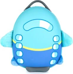 Boppi - Kindertrolley - Vliegtuig - Handbagage - Lichtgewicht - Duurzaam - 17L -Trolley Winkel 1188x1200 6