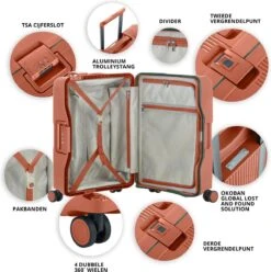 CarryOn Protector Luxe 3-delige Kofferset - Trolleyset Met TSA-kliksloten - Terra -Trolley Winkel 1193x1200 10