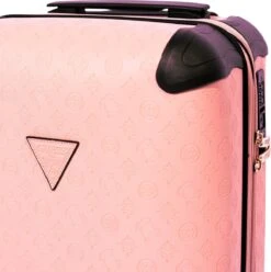 Guess Wilder 18 In 4 Wheeler Dames Reiskoffer - Pale Roze -Trolley Winkel 1197x1200 7