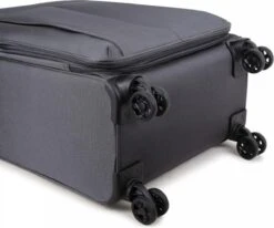 Decent D-Upright Large Koffer - 76 Cm Expandable - TSA Slot - Grijs 39 Decent D-Upright Large Koffer - 76 Cm Expandable - TSA Slot - Grijs -Trolley Winkel 1200x1002 2