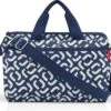 Reisenthel Allrounder S Pocket Reistas - 11L - Signature Navy Blauw -Trolley Winkel 1200x1002 4