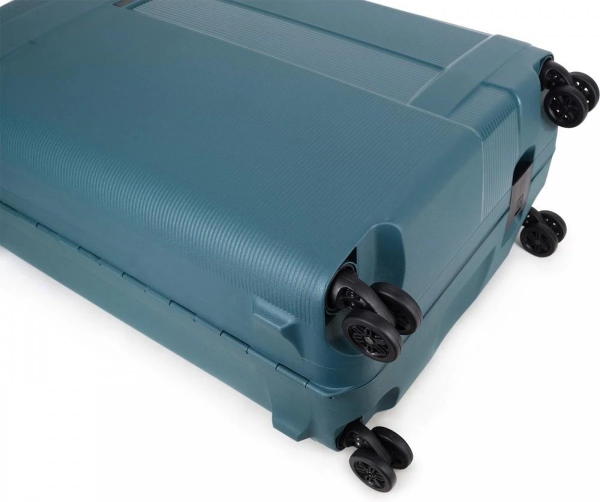 Decent Transit Medium Koffer - 70 Cm - Petrol Groen 17 Decent Transit Medium Koffer - 70 Cm - Petrol Groen - Afbeelding 15