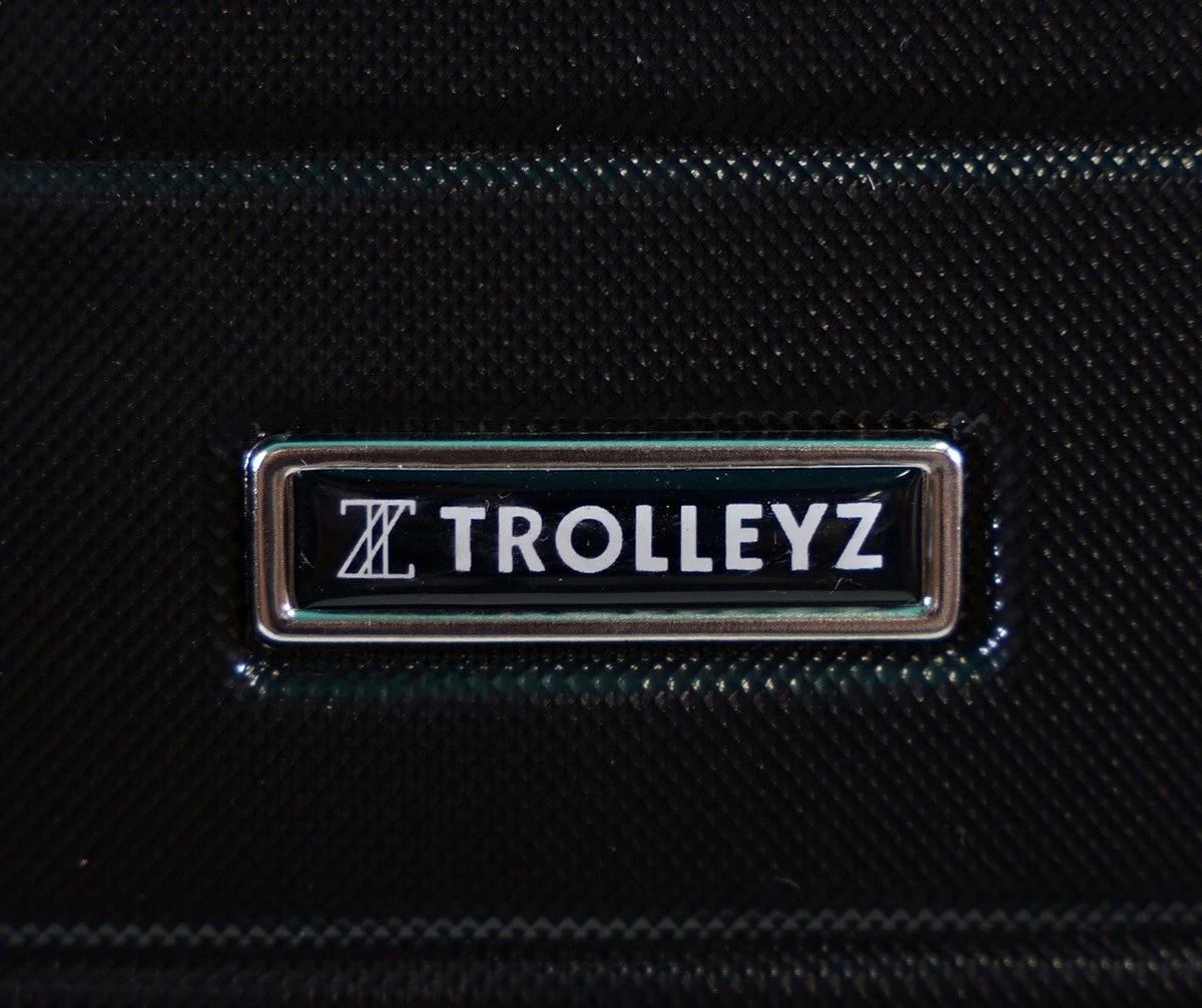 ©TROLLEYZ - Amsterdam No.9 - Trolley - 55cm Met TSA Slot - Dubbele Wielen - 360° Spinners - 100% ABS - Handbagage Koffer In Night Black 8 ©TROLLEYZ - Amsterdam No.9 - Trolley - 55cm Met TSA Slot - Dubbele Wielen - 360° Spinners - 100% ABS - Handbagage Koffer In Night Black - Afbeelding 6